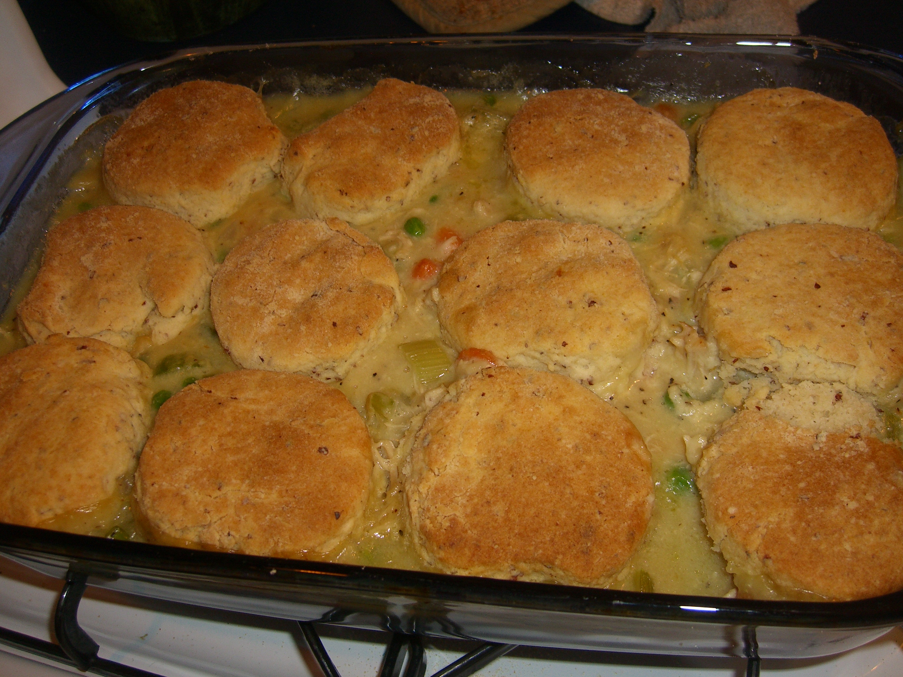 Chicken Pot Pie with Biscuit Topping (Gluten Free) | The ...